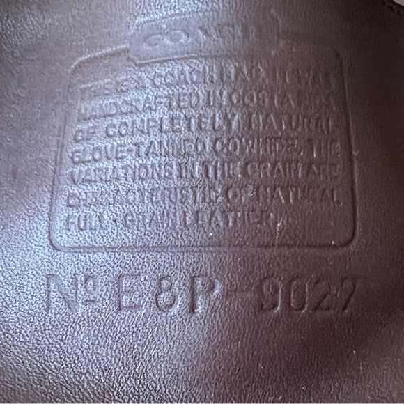 Vintage Coach Ergo Mini 9027 Bag in Mahogany - Picture 5 of 6